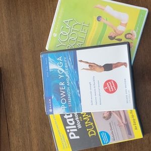 3x Beach Body/Gaiam Yoga DVDs
